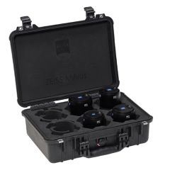 Milvus Super Speed Kit Zeiss 4 Lentes 1.4 25, 1.4 35, 1.4 50, 1.4 85 Maleta 4 Lens Gears