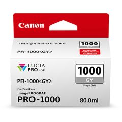 Tinta Canon  PFI-1000 GY Lucia Pro Gray Ink Tank 80ML