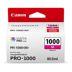 Tinta Canon  PFI-1000 M Lucia Pro Magenta Ink Tank 80ML