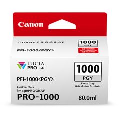 Tinta Canon  PFI-1000 PGY Lucia Pro Photo Gray Ink Tank 80ML