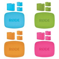 RODE COLOURS es un conjunto de tapas de colores y etiquetas de cable para usar con el NT-USB Mini.