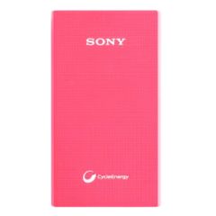 Cargador pórtatil Sony de polímeros de iones de litio 5000MAH Rosa