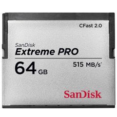 Tarjeta De Memoria SanDisk 64GB CFAST 2.0 Extreme PRO