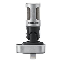 Microfono Shure MV88/A Motiv Digital Stereo de condensador para sistema operativo iOS lighting