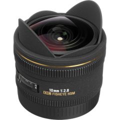 Lente Sigma 10mm F/2.8 EX DC HSM FISHEYE P/Nikon