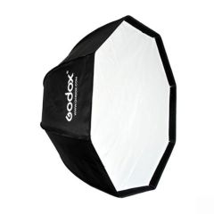 Caja Suavizadora Godox de Luz Octagonal Tipo Sombrilla con Montura Bowens, (SOFTBOX) de 120cm.