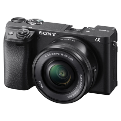Cámara Sony a6400 - Apha 6400 ILCE-6400 con lente 16-50mm