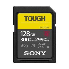 Tarjeta De Memoria Sony 128GB Tough UHS II-③ Class10 4K Lectura: 300MB/S, Escritura: 299MB/S