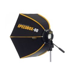 Caja de Luz SMDV Hexagonal Speedbox-S60 con SB05 60cm diámetro.