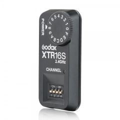 Receptor Godox XTR16S, Inalámbrico por Radio-Frecuencia, para Flash de mano Ving 850 y 860
