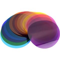 Juego de 30 Filtros Creativos de colores Godox V11C para usarse con Cabezales de Flash Redondos.