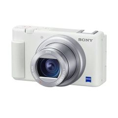 Cámara Sony ZV-1 para videoblogs blanca
