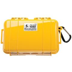 Estuche Pelican 1050 amarillo clear Micro Case