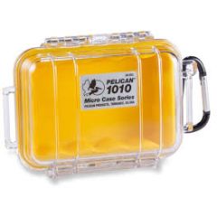 Micro Case Pelican 1010 amarillo clear