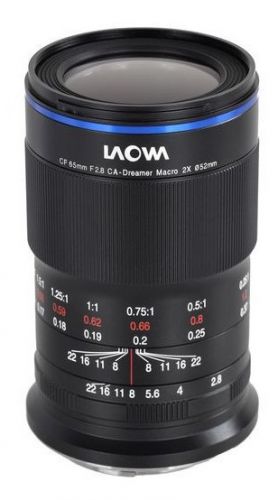 Lente Laowa FX 65MM F/2.8 2X para Canon Ultra Macro