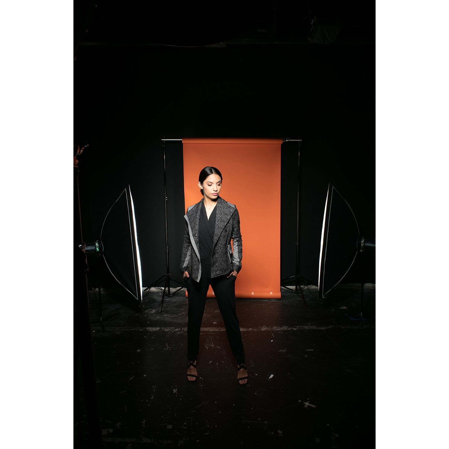24-12 Ciclorama Fondo De Papel Savage Orange 2.72m X 11m