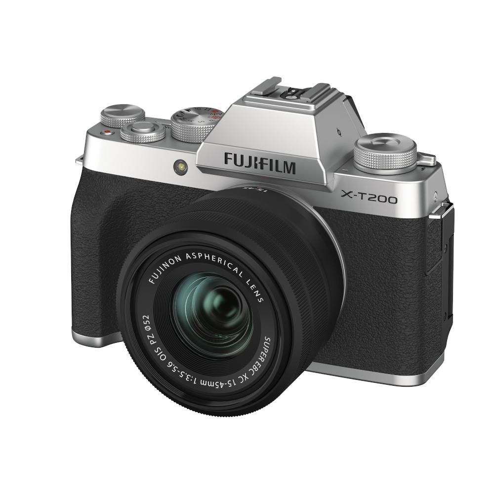 prosperidad Polinizar apoyo Cámara Fujifilm X-T200 plata XC15-45mm - Fotomecánica