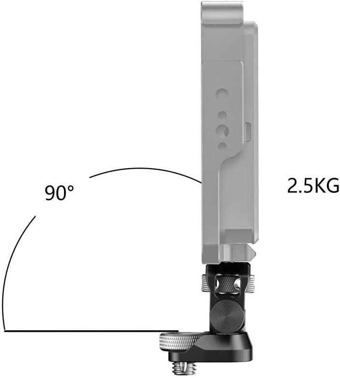SMALLRIG Monitor Mount Inclinable 146° ,Montaje De Monitor Carga Máxima