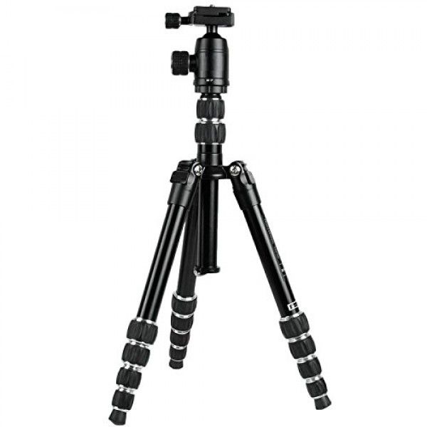 Tripié Goliath A5 para cámara fotográfica, compacto pero muy fuerte,  cabezal metálico con movimiento - Fotomecánica