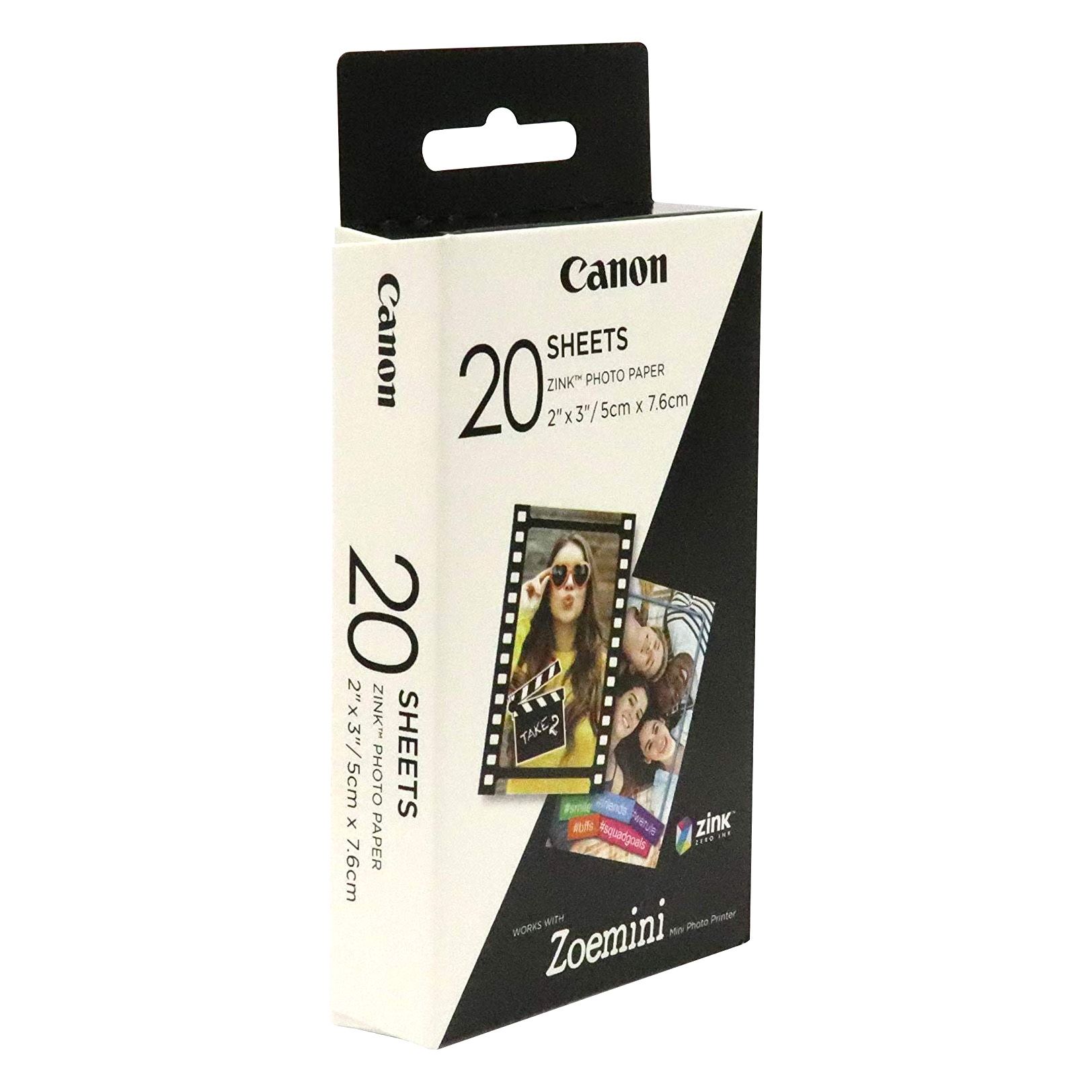 Canon IVY Mobile - Mini impresora fotográfica portátil, color oro rosa con  papel fotográfico Zink, 20 hojas