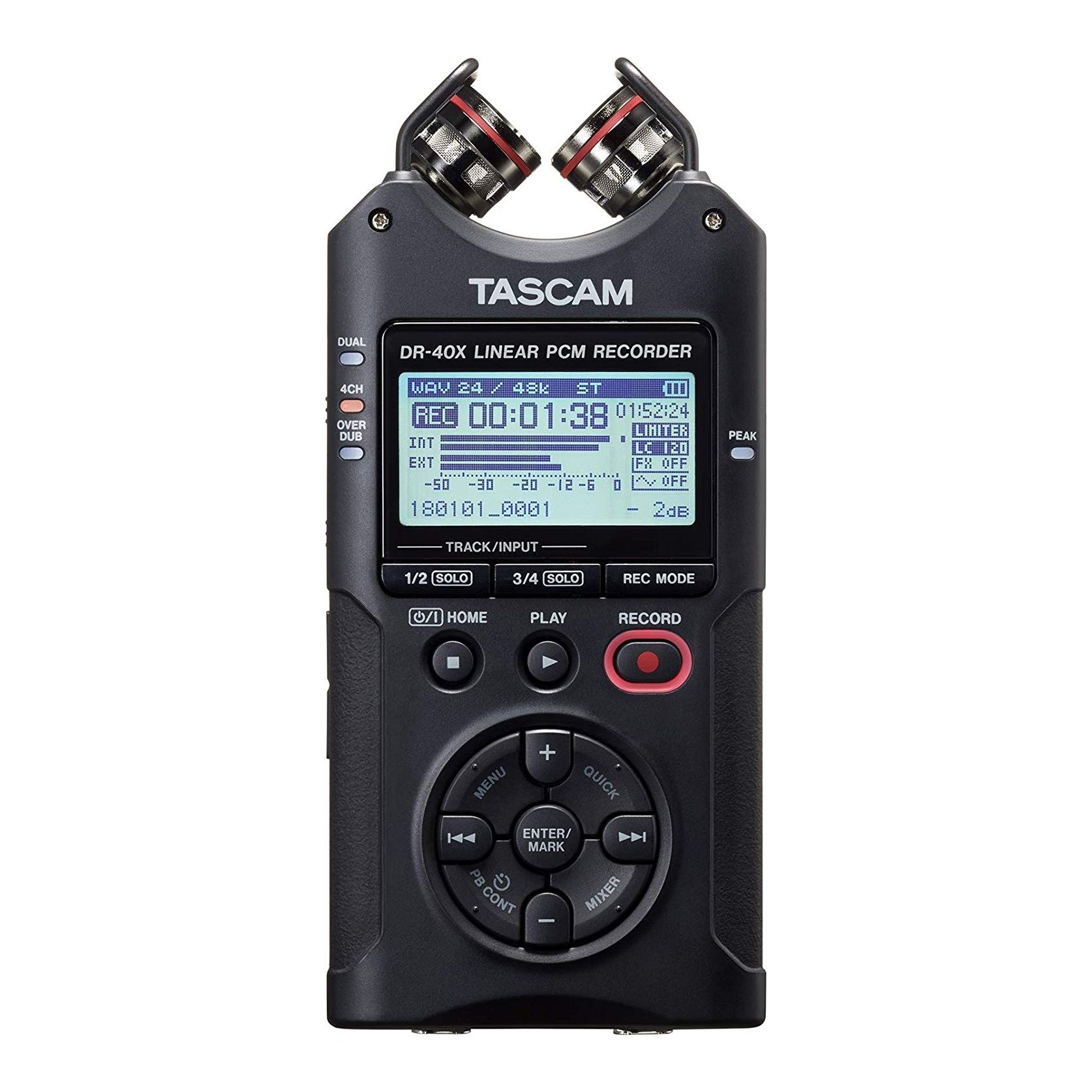 Grabadora de audio para micrófono Tascam DR-10X 