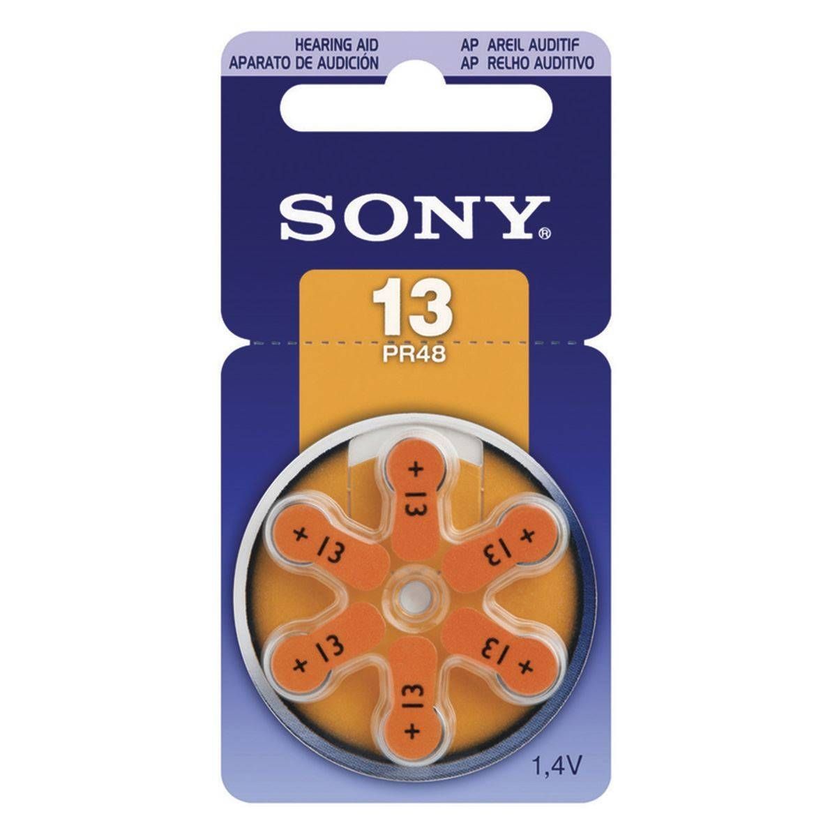 Bateria Sony Tipo PR48 Blister Con 6 Piezas PR13-D6 - Fotomecánica