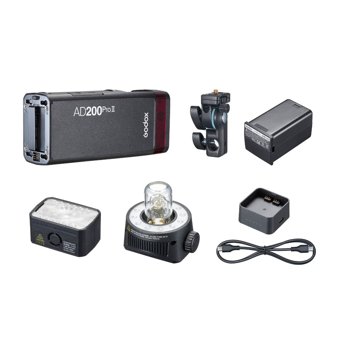 Flash de Bolsillo Godox AD200Pro II TTL Fotomecánica