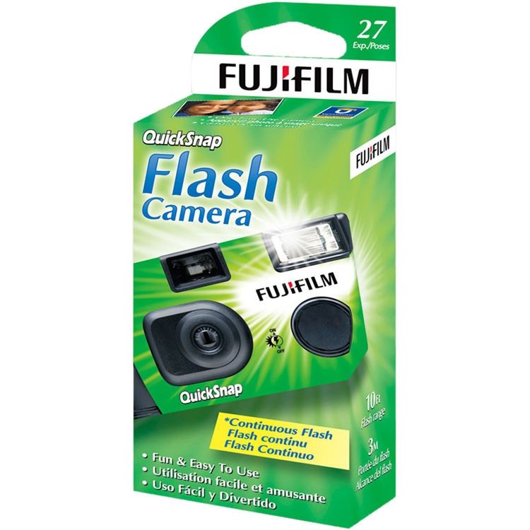 El cielo Aplastar Decepcionado Cámara desechable Quicksnap Fujifilm Super 400 Con flash - Fotomecánica