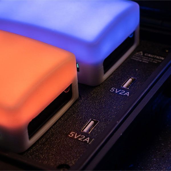Kit de Viaje APUTURE MC 4-Light Mini Lámpara Luz Led MC RGBWW