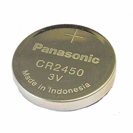 Pila Panasonic CR2450 Litio 3V 620MAH - Fotomecánica