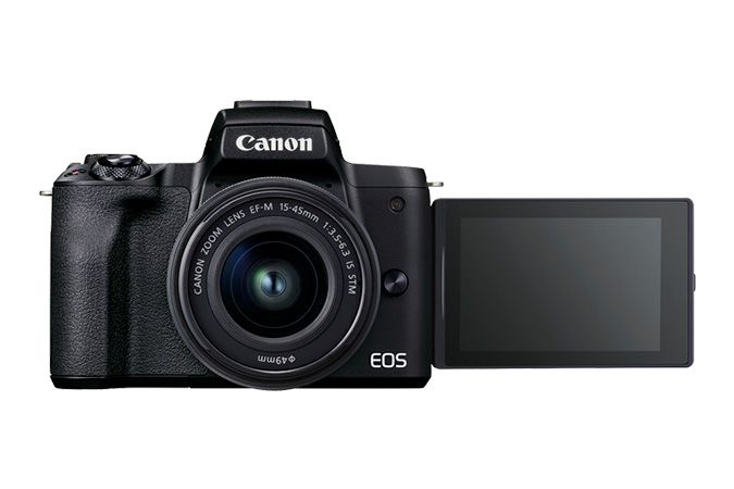 Cámara Canon EOS M50 Mark II EF-M 15-45mm + EF-M 22mm f/ STM + Memoria  Lexar 128GB SDXC 300x - Fotomecánica