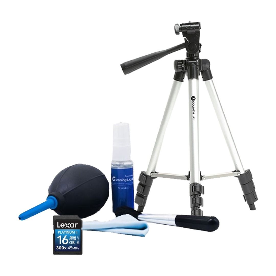 Kit profesional de limpieza GOLIATH para mantener su cámara y lente limpios  y libres de polvo - Fotomecánica