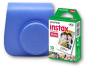 Funda Fujifilm Instax Piel Mini 9 Cobalto + Película