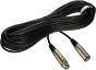 Cable Hi-FLex C50J, con conectores XLR hembra y XLR macho,15 metros