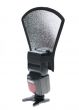 LS28 REFLECTOR DIFUSOR P/FLASH PLATA CON BLANCO