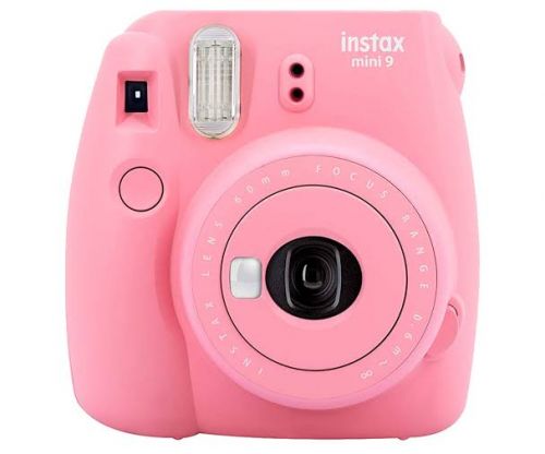 Cámara Instax Mini 9 Rosa Flamingo Fujifilm Instantánea