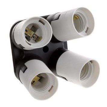 Socket Multiple De 1 A 4 Focos