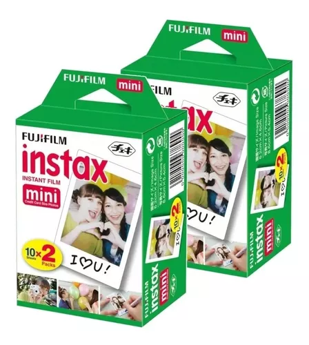 Cartucho Fujifilm Instax Mini ISO 800 Twin Pack 40 Fotos