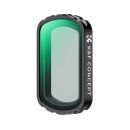 Filtro Difusor K&F Concept negro de 1/4 con revestimiento verde de la serie Nano-X para DJI Osmo Pocket 3