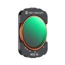 Filtro Magnético K&F Concept VND2-32 de la serie NANO-X con revestimiento verde para DJI Osmo Pocket 3 (de 1 a 5 pasos)