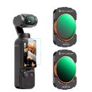 Kit 2 Filtros K&F Concept ND Variables Magnéticos ND2-32 + ND32-512 KF01.2544 para DJI Osmo Pocket 3
