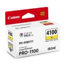 Cartucho Canon de Tinta PFI-4100 Y  Para PRO-1100
