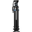 Tripie Sirui de Video de fibra de carbono SQ75 con cabezal hidráulico S5