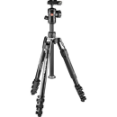 Tripie Manfrotto de aluminio MKBFRLA4B-BHM con palanca befree Advanced 2 en 1