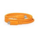 Cable de Alta Calidad RODE SC27 ORANGE  USB-C a USB-C Longitud de 2 mts