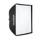 Softbox Cuadrado Godox Tipo Sombrilla UL-BOX 90x90cm con Grid - Montura Bowens