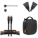 Kit Básico de Conexión Tether Tools TetherPro Optima 10G Tethering 4.5m-Negro (BTKC15G2-BLK)