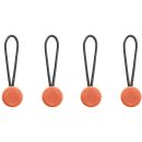 Paquete con 4 Conectores Peak Design de anclaje con correa (Color Naranja Ibis) 4PK-AN-FL-4