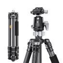 Tripie K&F Concept para Cámara X284C4+BH-36T Fibra de Carbono con Cabezal 360°