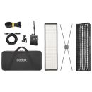 Kit Panel LED RGB Flexible Godox FL200SR 30x120cm con Accesorios